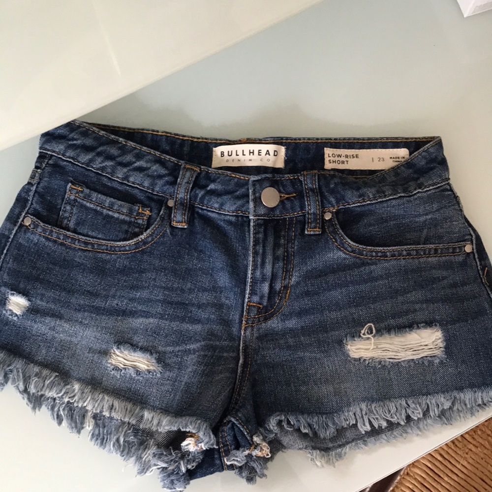 Pacsun Bullhead brand low rise denim shorts